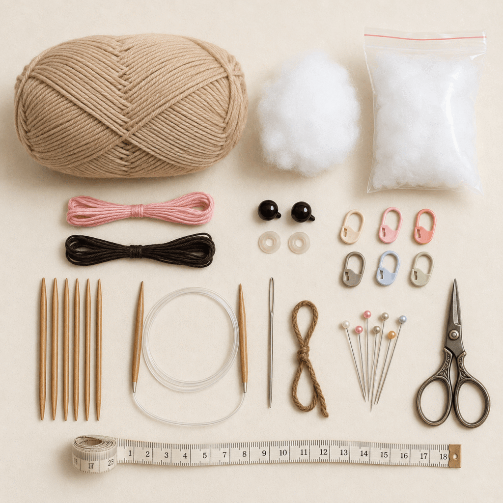 sitting-cat-knitting-pattern-biscuit-plushie-materials